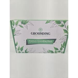 Grounding Premium Fitted Sheet 60x80 with Cord and Guide New